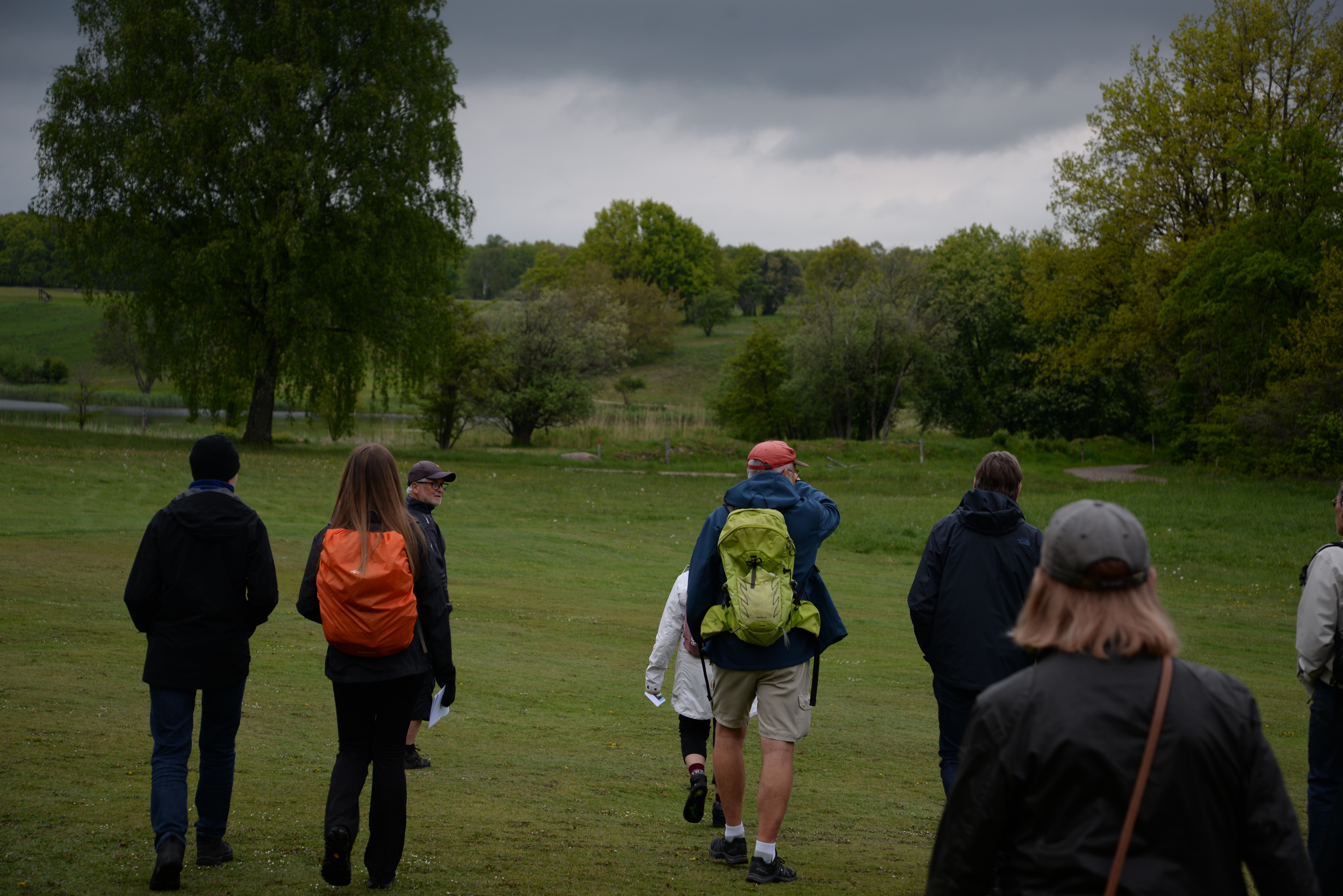 On the course at Kungsmarken